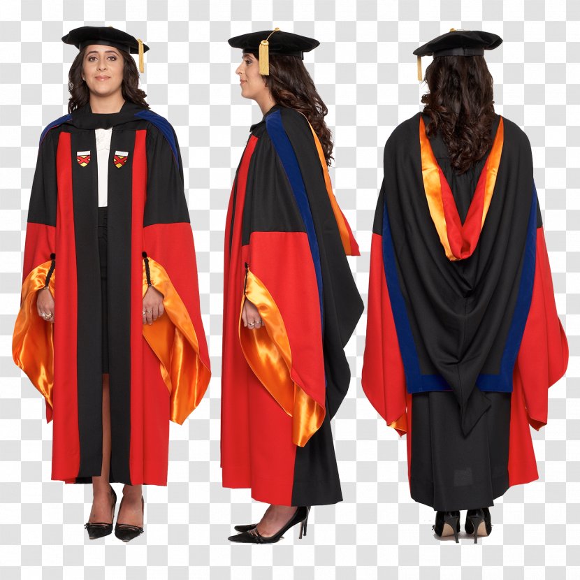 Stanford University School Of Engineering Doctorate Academic Dress Doctor Philosophy Graduation Ceremony - Mortarboard - Gown Transparent PNG