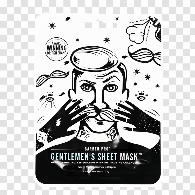 Barber Aftershave Lotion Shaving Facial - Brand - Mask Transparent PNG
