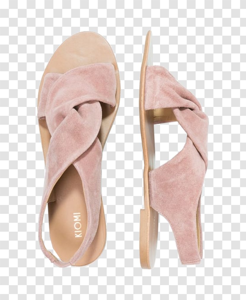 Flip-flops Shoe Leather Sandal Suede Transparent PNG