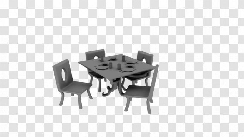 Table Plastic Chair - Dining Room Transparent PNG