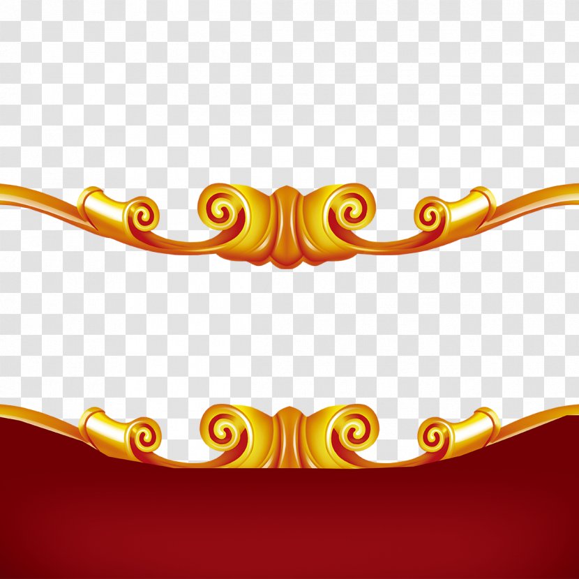 Drawing - Gold - Elements Transparent PNG