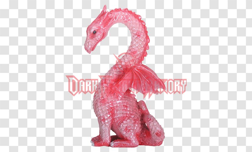 Figurine Fire Striker Statue Bushcraft Starter - Animal Figure - Pink Dragon Transparent PNG