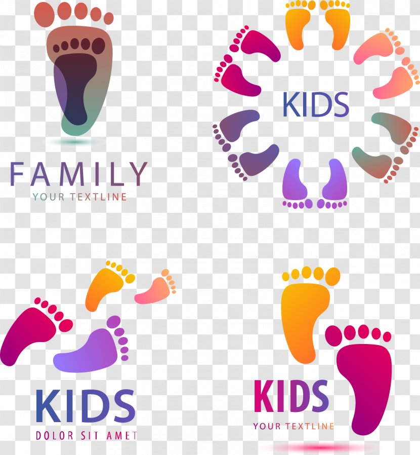 Logo Footprint Stock Illustration - Pattern - Kids Transparent PNG