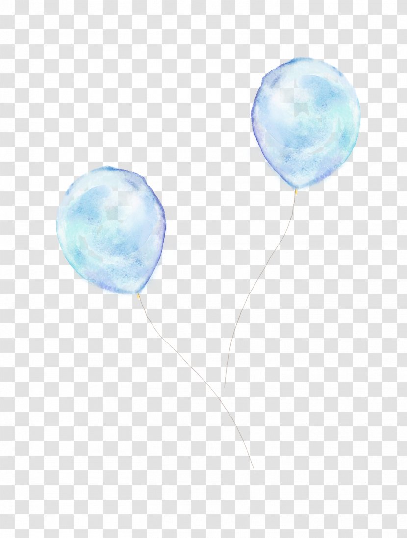 Blue Sky Circle Body Piercing Jewellery - Drawing Balloons Transparent PNG