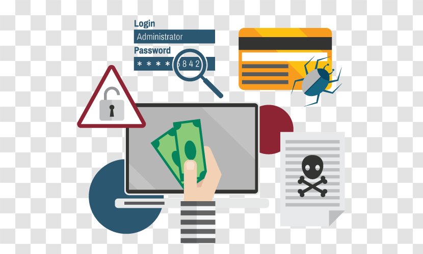 Bank Fraud Web Application Security Ransomware - World Wide Transparent PNG