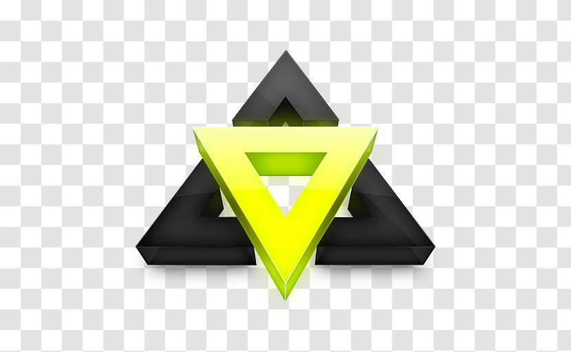 Triangle Three-dimensional Space Solid Geometry - Logo Transparent PNG