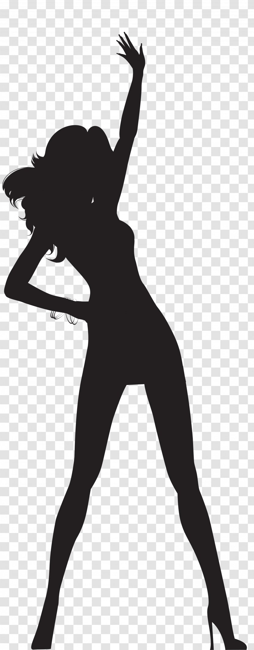 Silhouette Dance Clip Art - Joint - Dancing Woman Transparent Image Transparent PNG