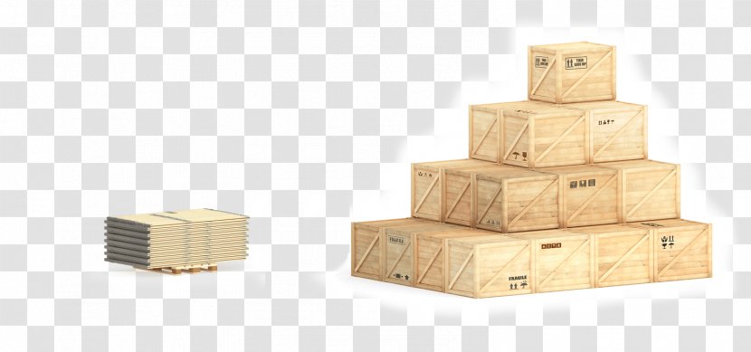 Box Wood Packaging And Labeling Pallet - Vendor - WOOD BOX Transparent PNG