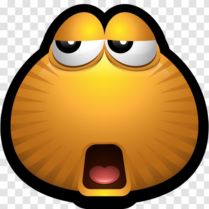 Emoticon Eye Yellow Snout - Brown Monsters 50 Transparent PNG