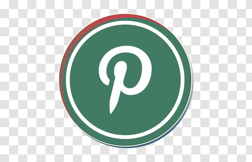 Pinterest Icon Social - Number - Sign Transparent PNG