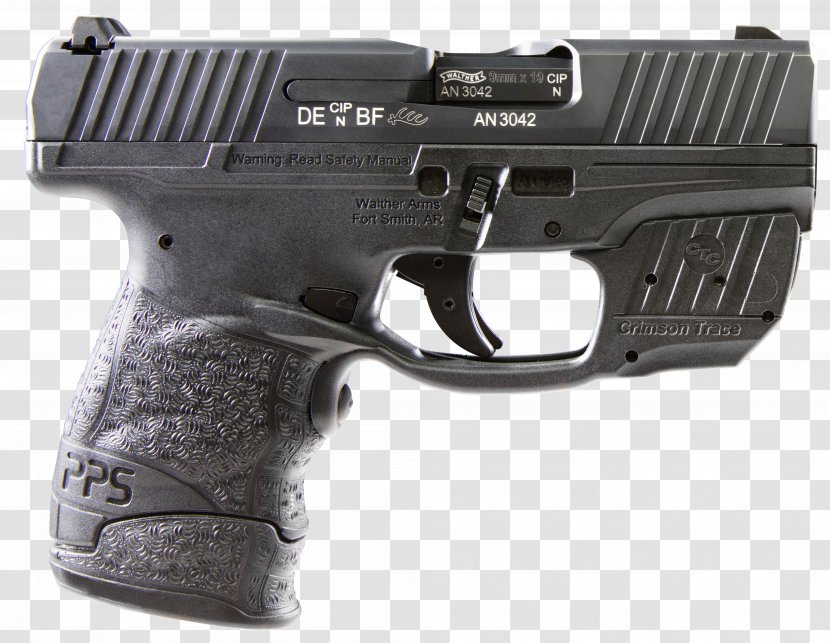Trigger Firearm Gun Barrel Carl Walther GmbH PPS - Handgun Transparent PNG
