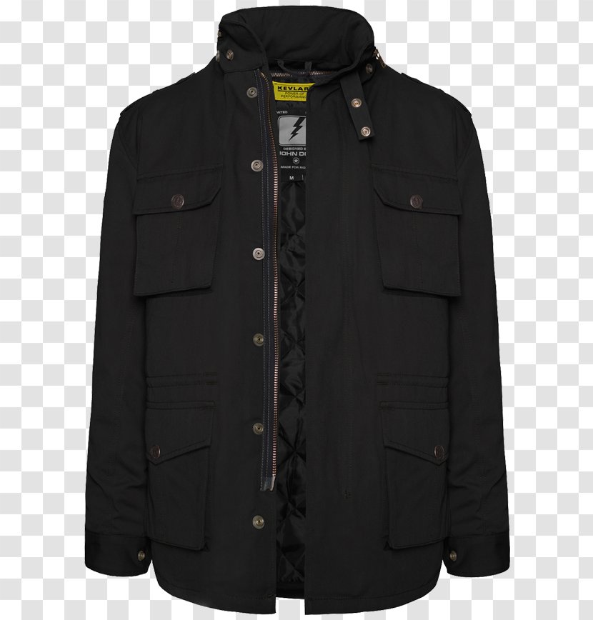 Hoodie M-1965 Field Jacket Black - Clothing Transparent PNG