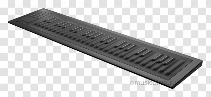 Computer Keyboard ROLI Seaboard Rise 49 MIDI Controllers - Tree - Musical Instruments Transparent PNG
