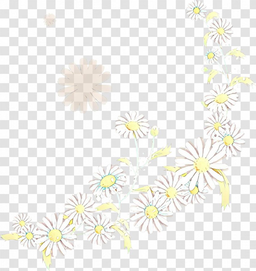 Floral Background - Branching - Chamomile Pedicel Transparent PNG