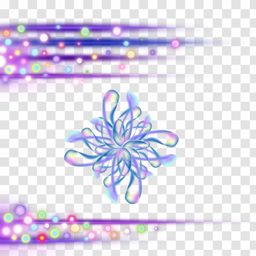 Graphic Design Flower Clip Art - Point - Bubble Floral Pattern Transparent PNG
