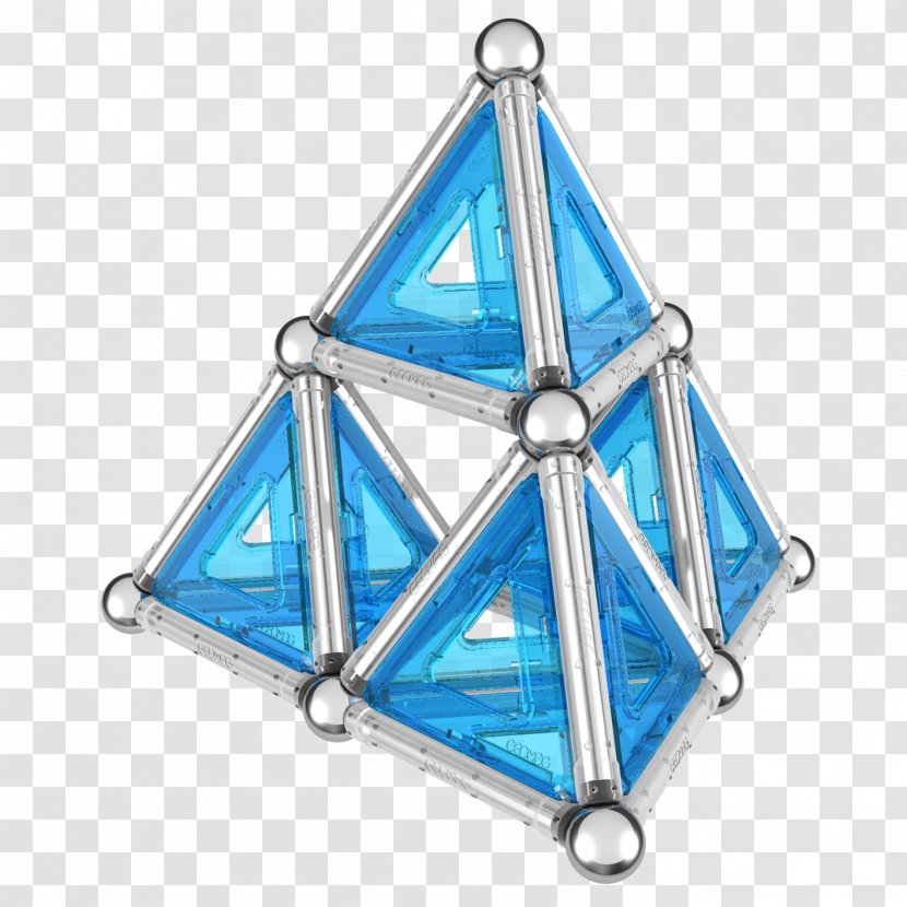 Amazon.com Geomag Toy Craft Magnets Construction Set - Blue - Orchard Transparent PNG