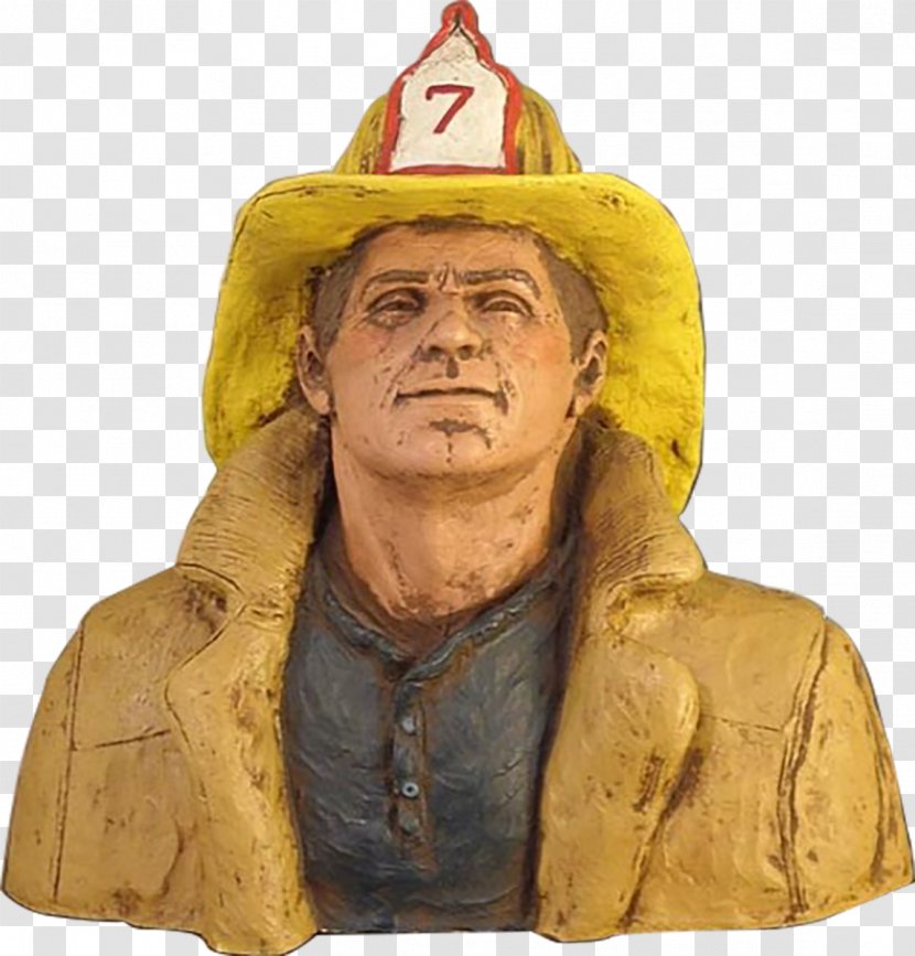Sculpture Figurine Statue Firefighter Bust Transparent PNG