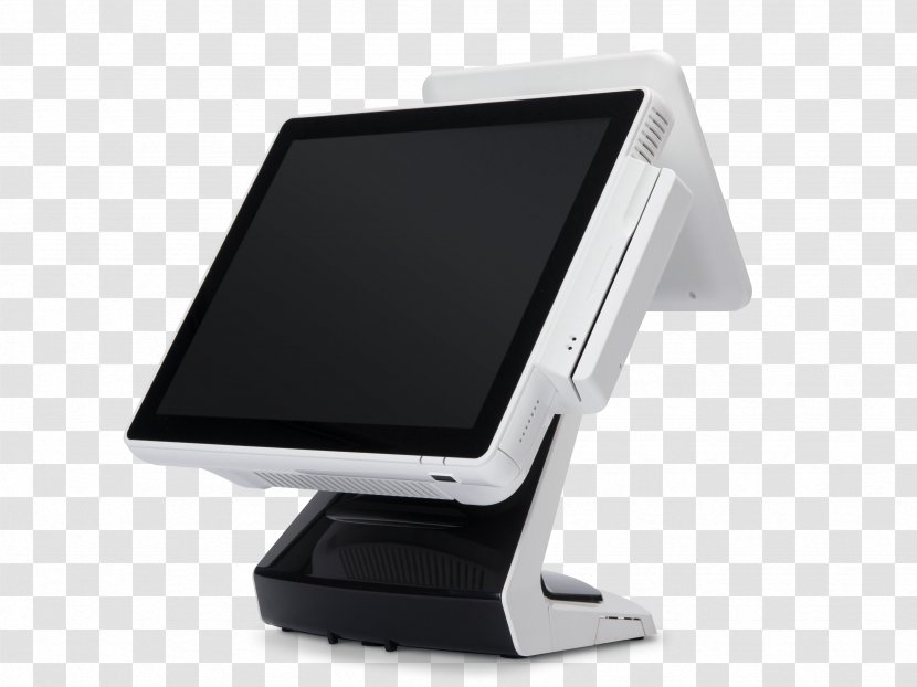 Cash Register Computer Monitors Touchscreen Point Of Sale Card Reader - Printer - Pos Terminal Transparent PNG