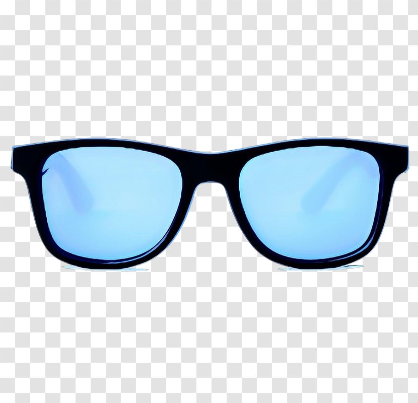 Glasses - Sunglasses - Transparent Material Turquoise Transparent PNG