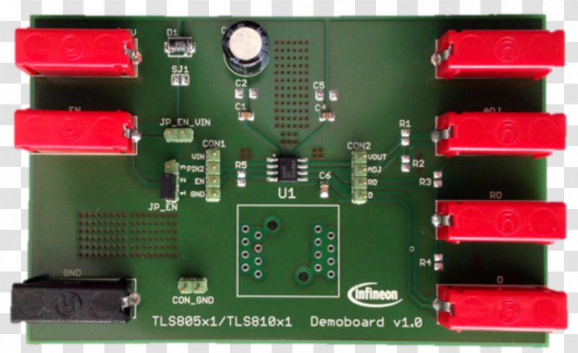 Microcontroller TV Tuner Cards & Adapters Hardware Programmer Electronics Electronic Component - Controller - Evaluate Transparent PNG