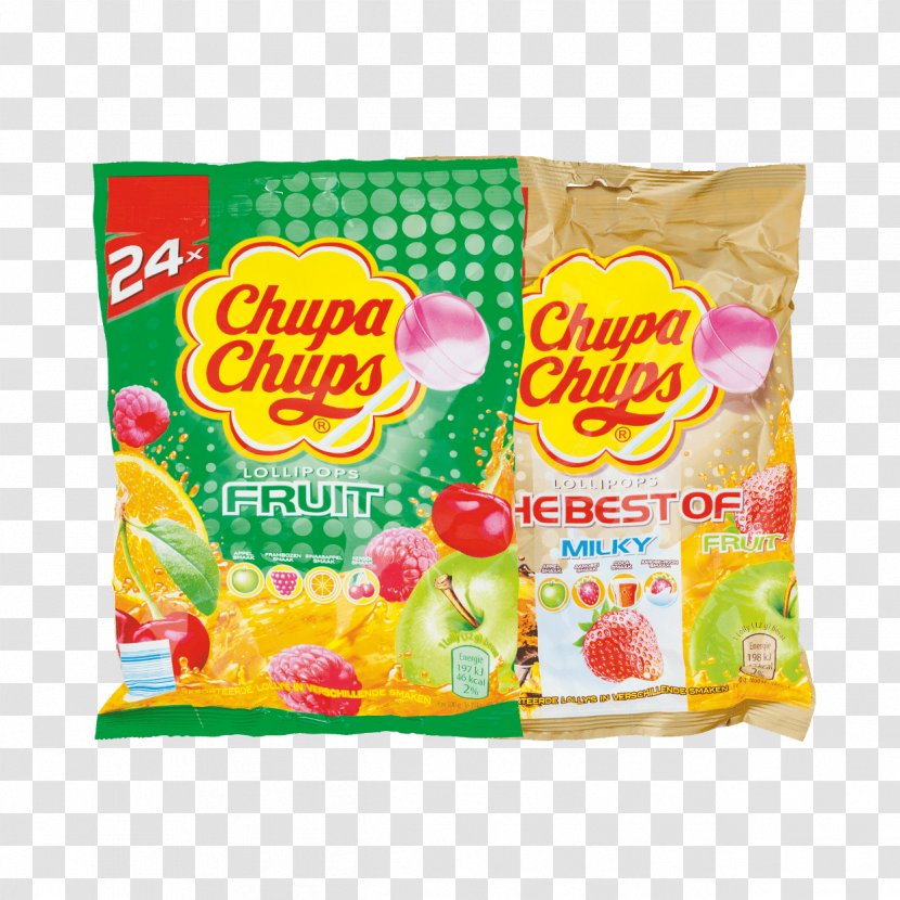 Gummi Candy Lollipop Chupa Chups Junk Food Vegetarian Cuisine - Vegetarianism Transparent PNG