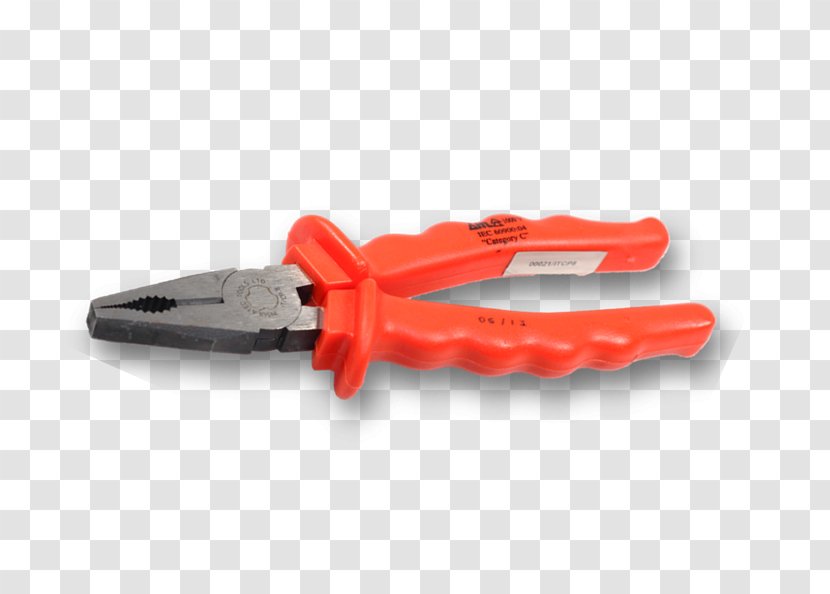 Hand Tool Knife Diagonal Pliers Lineman's - Plier Transparent PNG