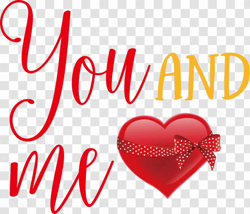 You And Me Valentines Day Valentine Transparent PNG