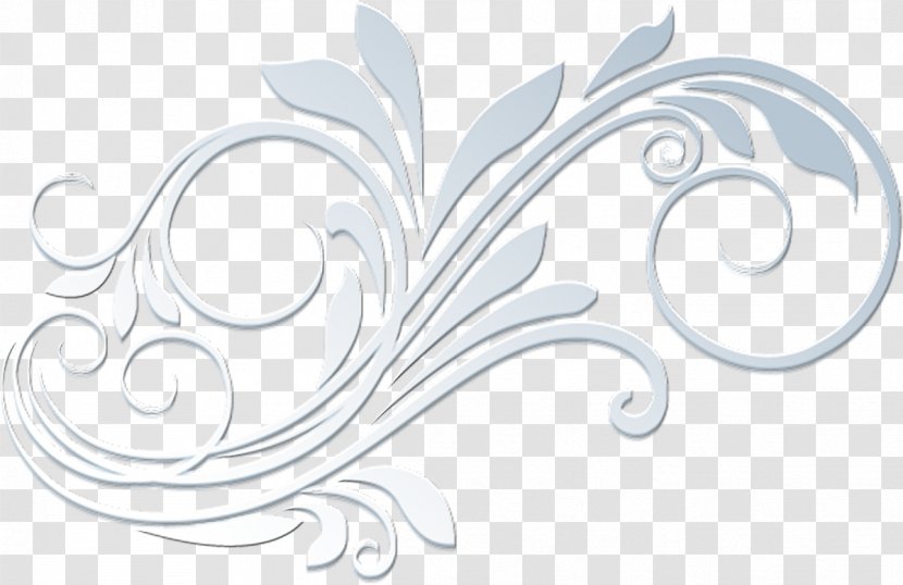 Drawing White Line Art /m/02csf Clip - Flower Transparent PNG