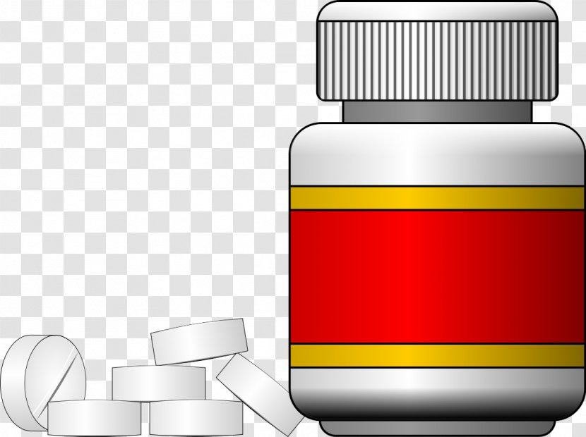 Pharmaceutical Drug Tablet Bottle Prescription Clip Art - Service - Medicine Transparent PNG
