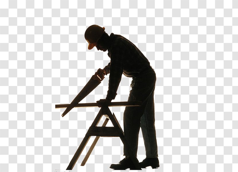 Silhouette Carpenter Wood Artisan - With A Chainsaw Craftsman Transparent PNG