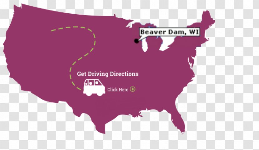 United States Drawing Clip Art - Map - Beaver Dam Transparent PNG