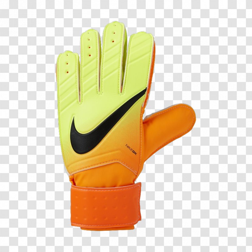 Goalkeeper Guante De Guardameta Glove Nike Football - Ice Hockey Equipment - Gloves Transparent PNG