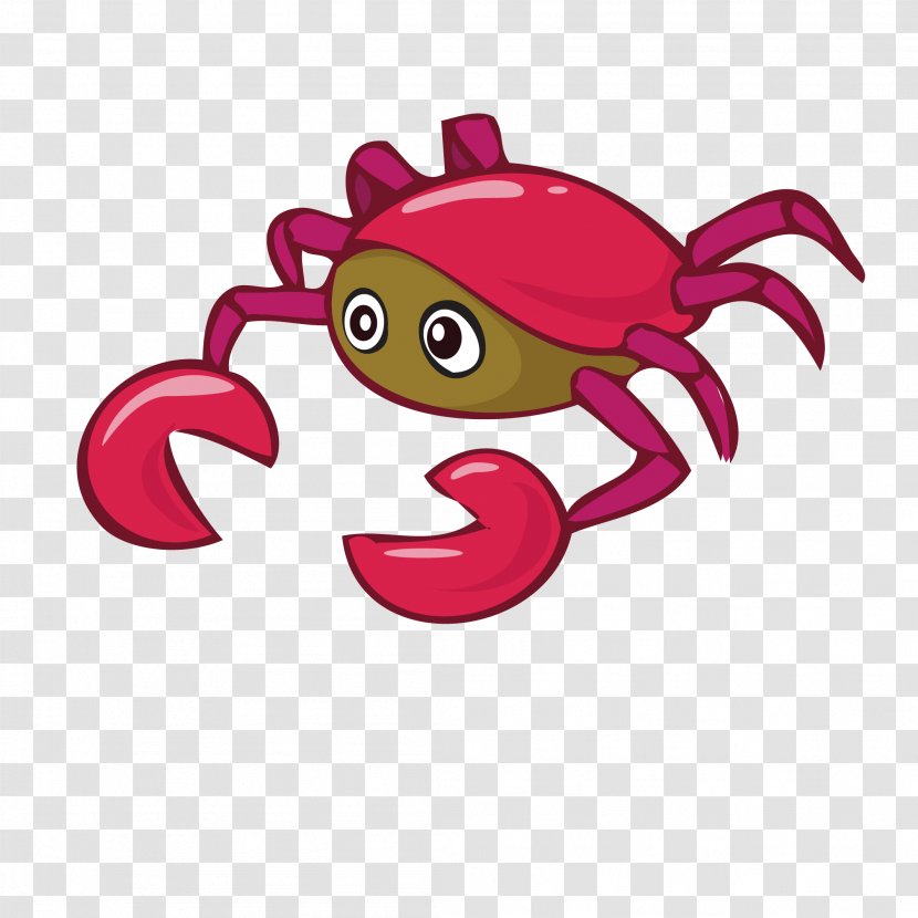 Vector Graphics Crab Image Stock Illustration Download - Cartoon Transparent PNG
