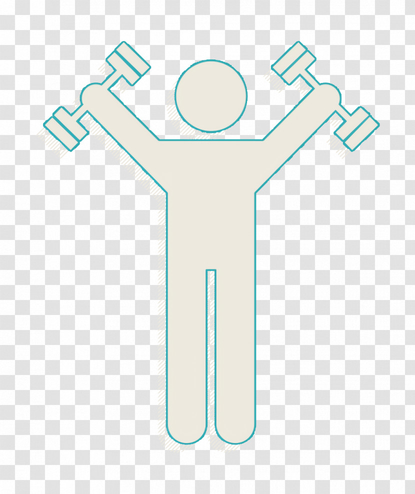 Gym Icon Dumbbells Exercise Icon Sport Icons Icon Transparent PNG