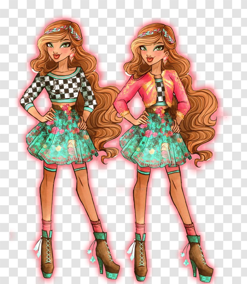 Ever After High Barbie Monster Doll The Twelve Dancing Princesses - Ooak Transparent PNG
