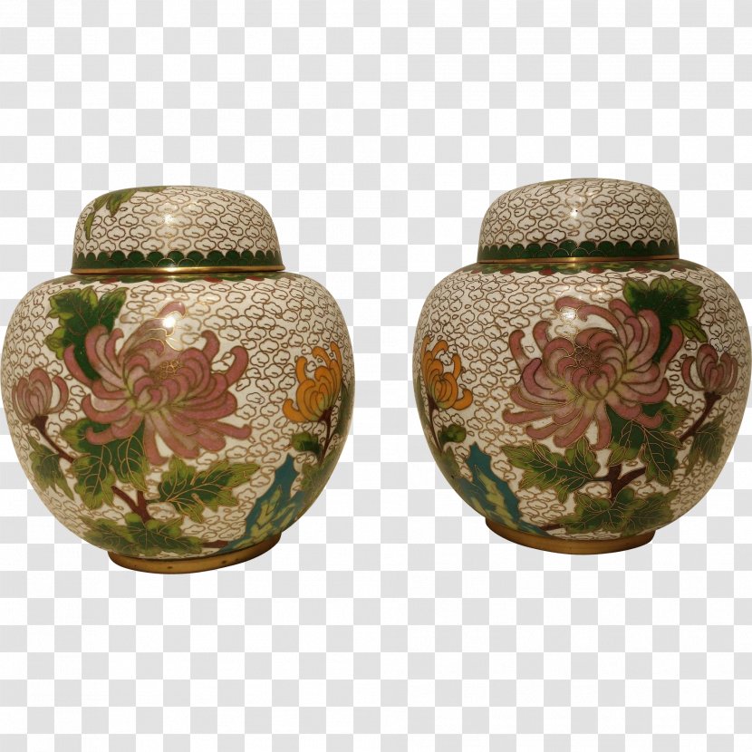 Cloisonné Vase Chinese Ceramics Jar Transparent PNG