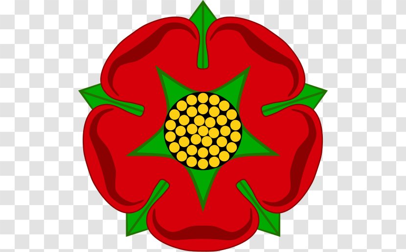 Flag Of Lancashire Red Rose Lancaster Institute - Emblem Wikipedia Transparent PNG