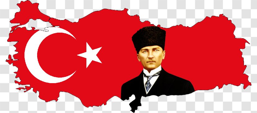 Flag Of Turkey Map Clip Art Flags The Ottoman Empire - Republic Mustafa Kemal Ataturk Transparent PNG