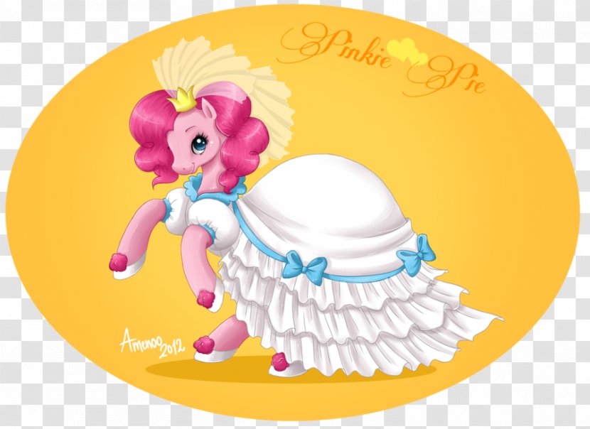 Pinkie Pie Pony Wedding Dress Bride - Fictional Character - Free Image Transparent PNG