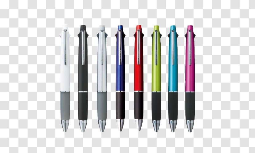 Ballpoint Pen Mitsubishi Pencil Uni Jetstream 4&1 Multi Rollerball - 41 Transparent PNG