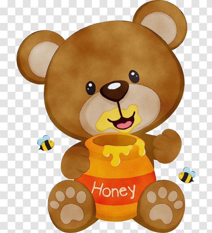 Teddy Bear - Toy - Brown Baby Toys Transparent PNG
