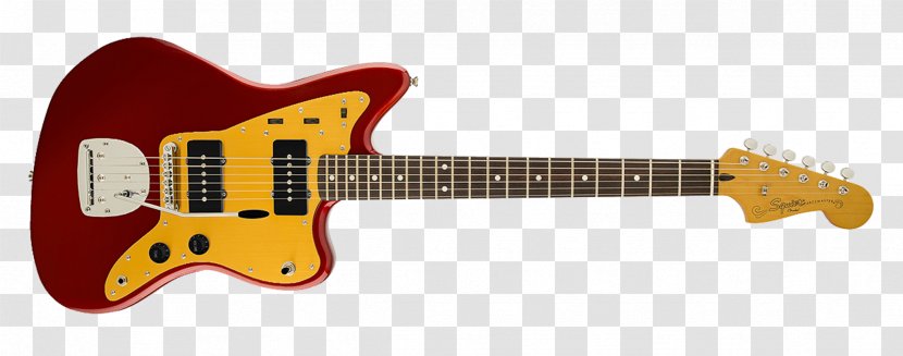 Squier Fender Jazzmaster Musical Instruments Corporation Guitar Jaguar Transparent PNG