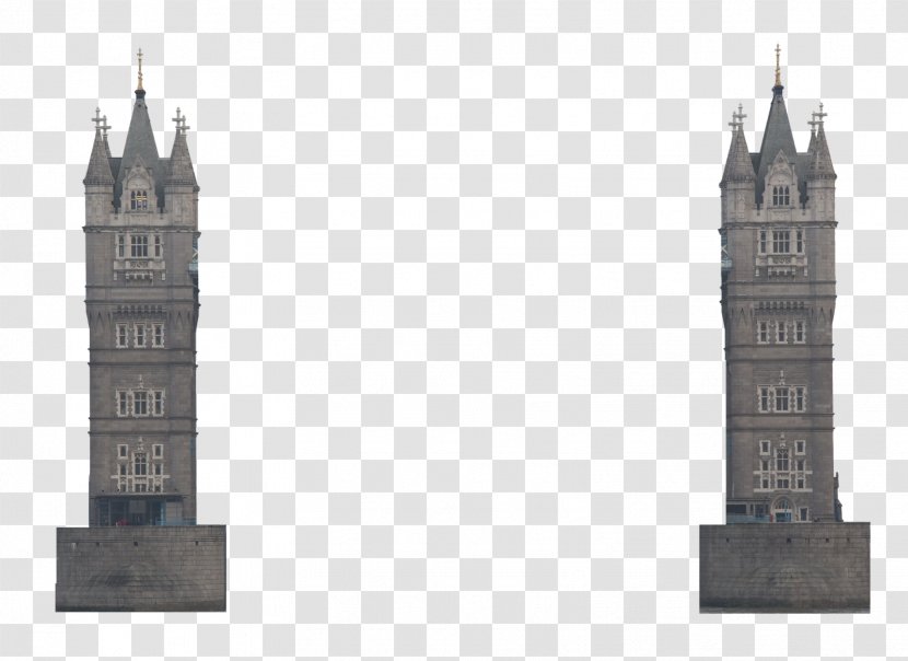 Tower Bridge River Thames Of London Big Ben - Pool - Fantasy City Transparent PNG