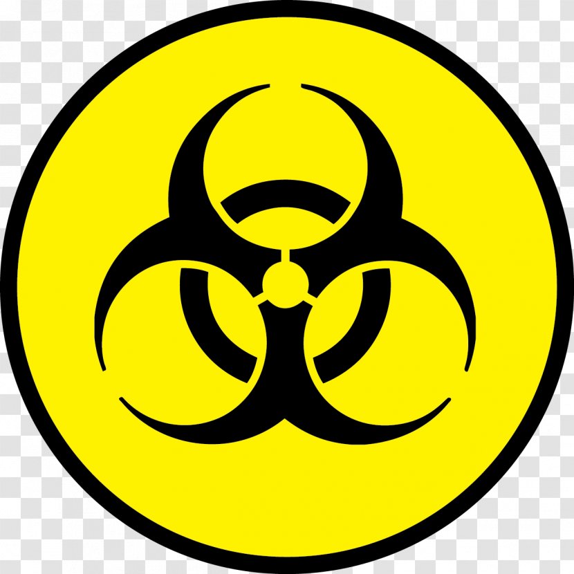 Biological Hazard Symbol Sign - Area Transparent PNG