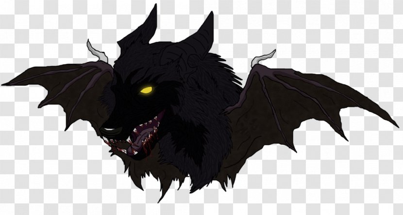 Gray Wolf Black Tiger - Demon Transparent PNG