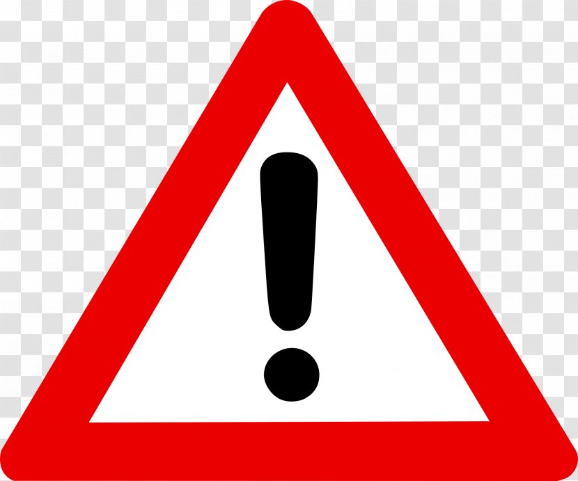 Warning Sign Risk Clip Art - Triangle - Symbol Transparent PNG