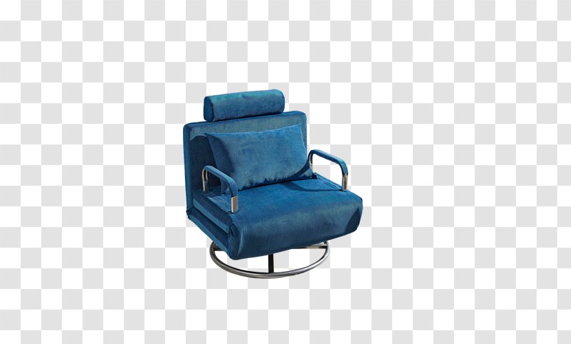 Chair Couch - Blue - Armchair Transparent PNG