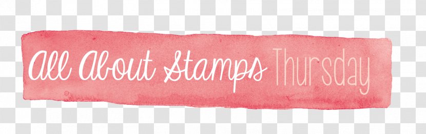 Pink M Lip Font - Stamp Effect Transparent PNG