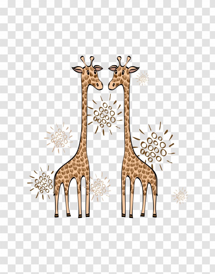 Northern Giraffe Euclidean Vector Download Icon - Resource Transparent PNG