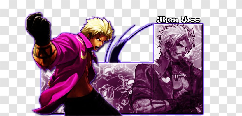 The King Of Fighters XIII 2002 Shen Woo Character - Silhouette Transparent PNG